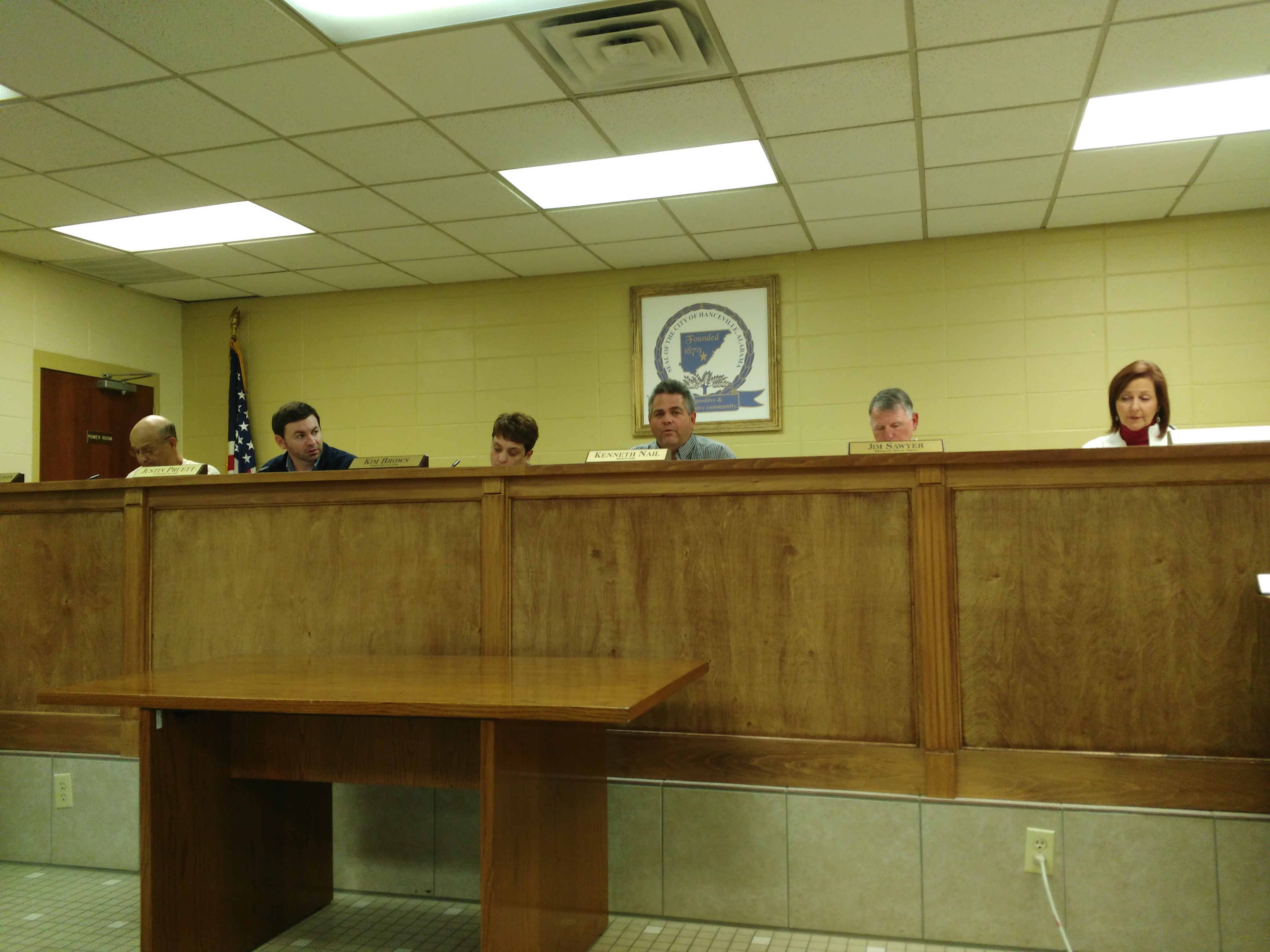 Hanceville council addresses half-cent sales tax increase and urgent road repairs Andrew Cryer