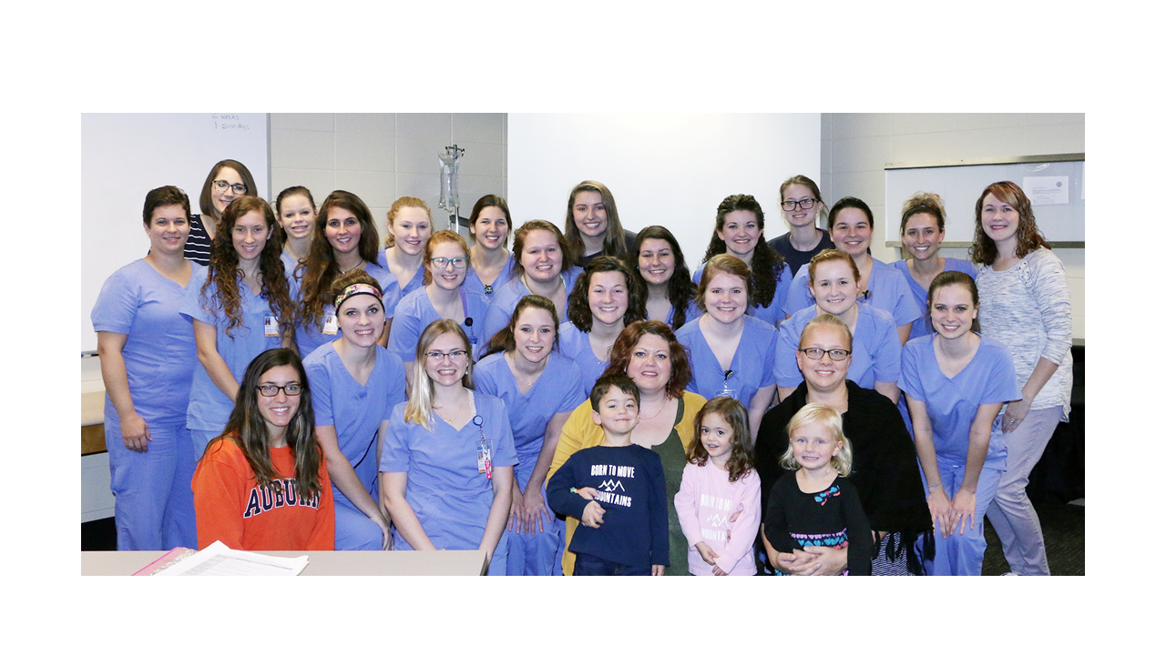 Wallace State Sonography students donate $2,400 to Footprints Ministry WSCC