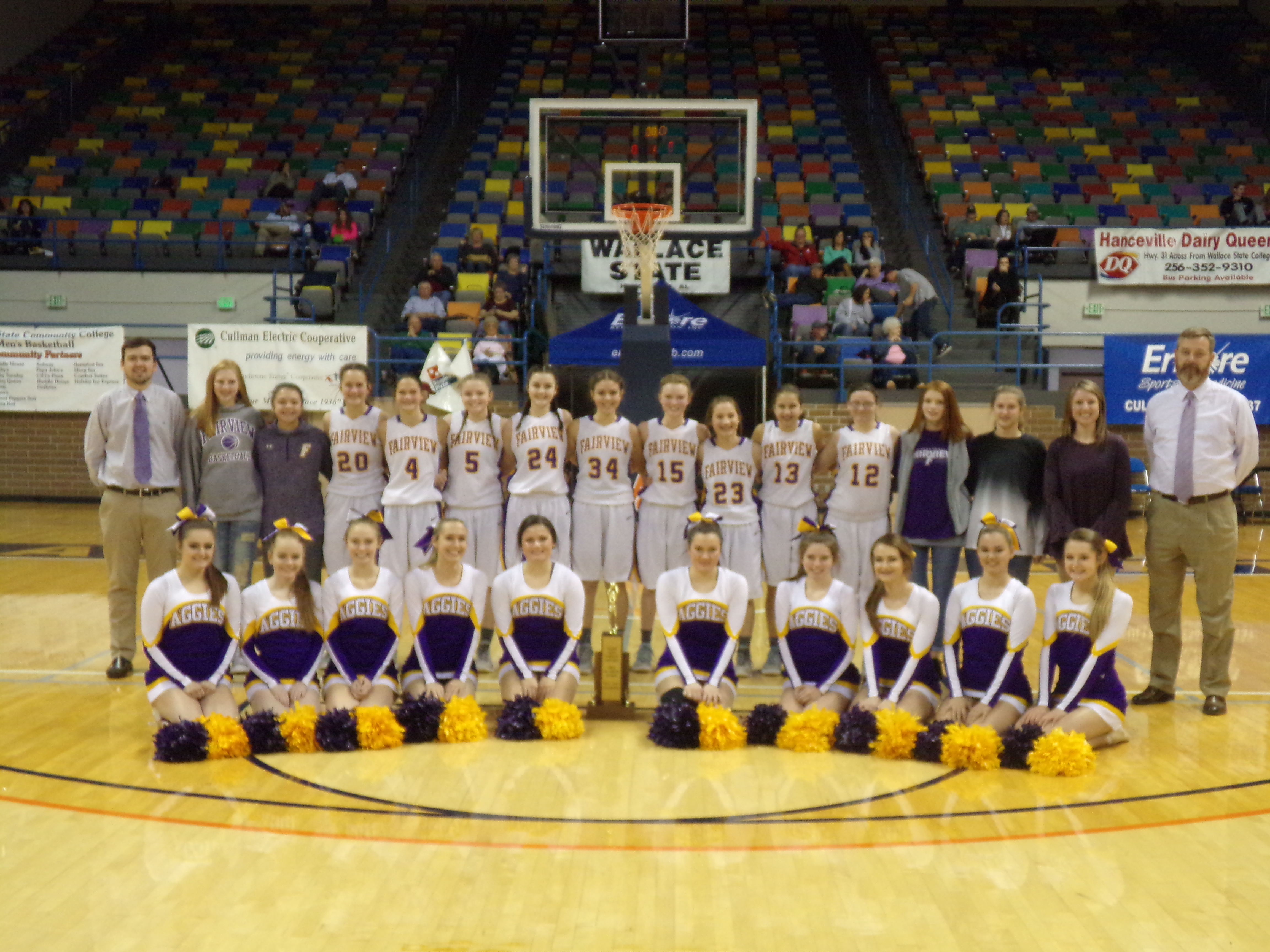 2nd seed Lady Aggies claim JV title over West Point, 39-29 Johnny Thornton