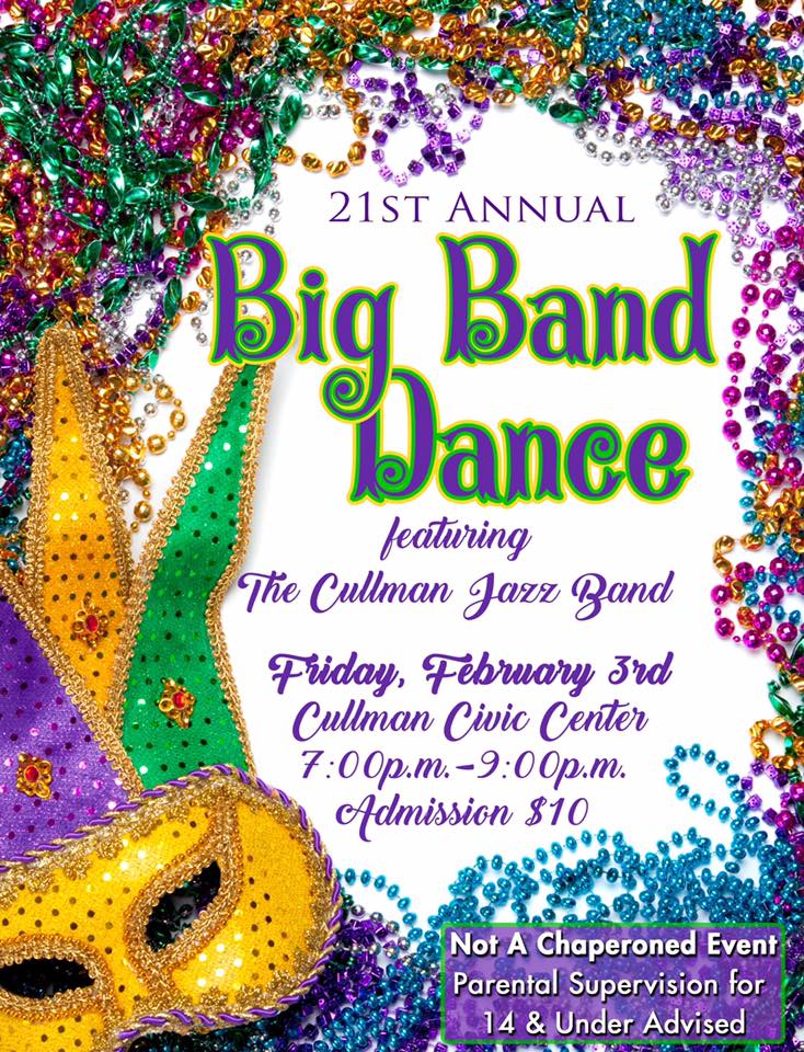 CHS’ annual Big Band Dance coming to Civic Center this Friday; dance to raise funds for new band uniforms