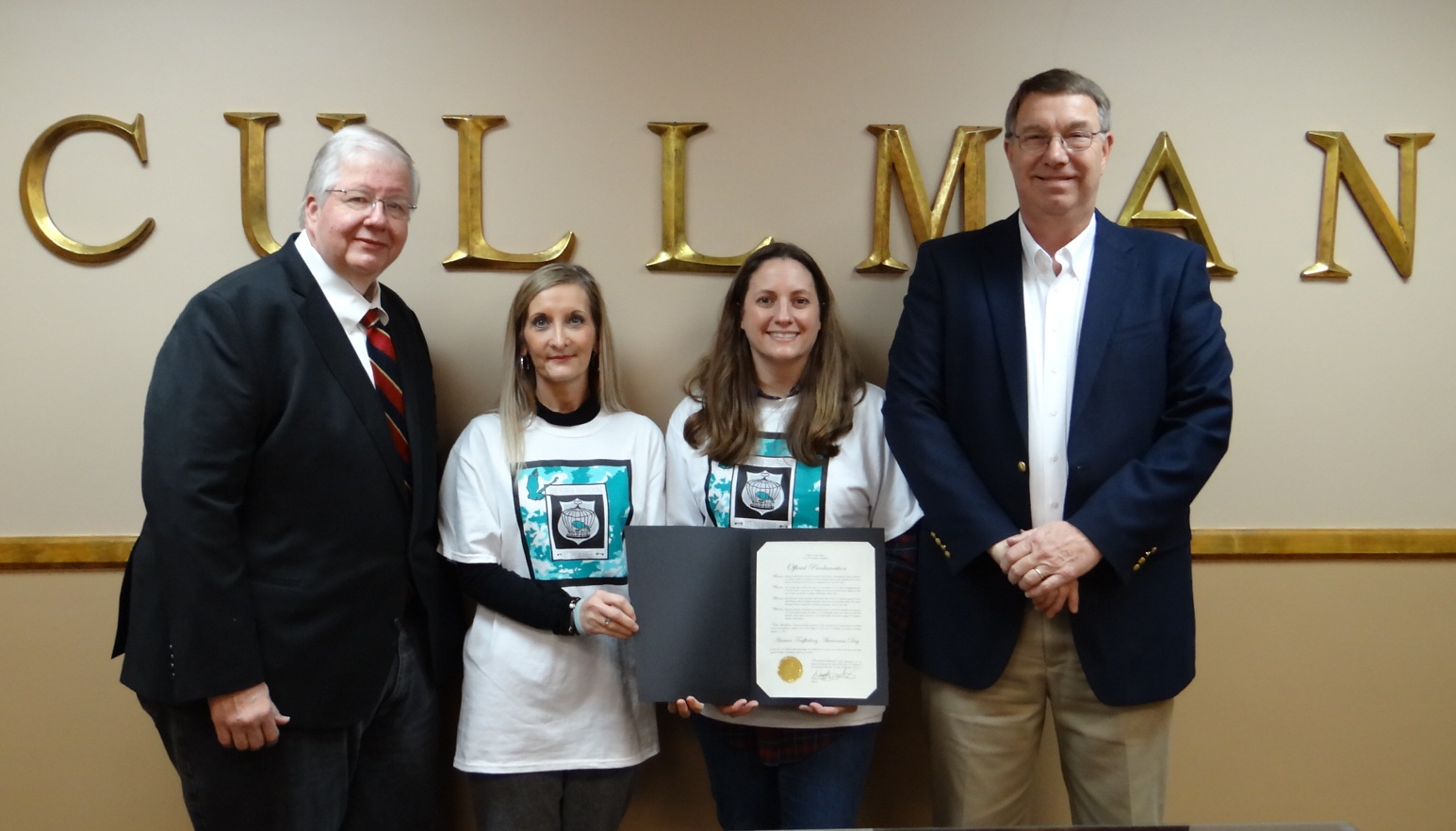 Mayor proclaims Jan. 11 “Human Trafficking Awareness Day” Leanne West