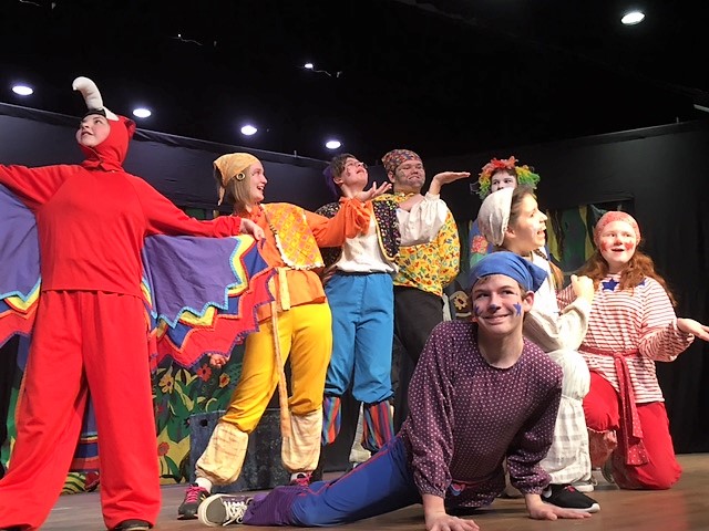 Young performers hit the stage in “Treasure Island” W.C. Mann