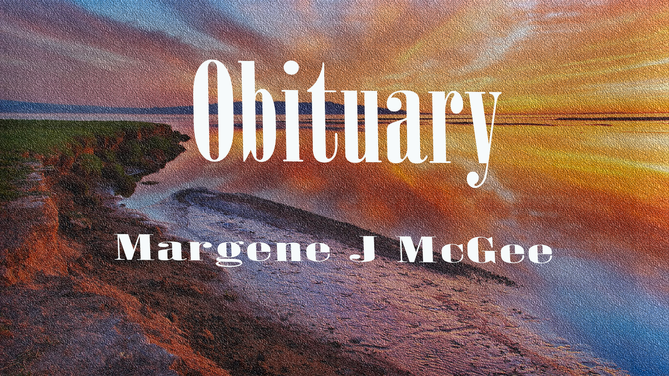 Obituary: Margene J McGee margene_j_mcgee.jpg