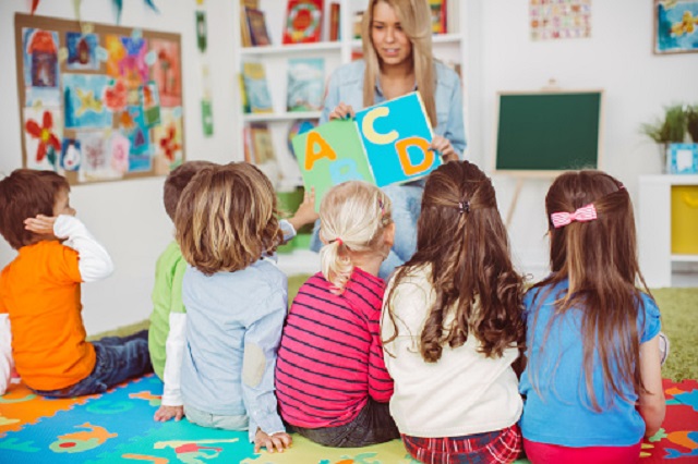 Foxgloves & Fireflies: Teachers stock image