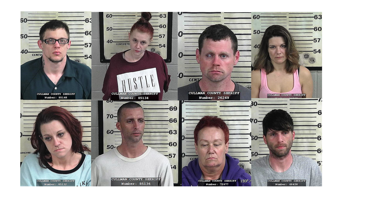 8 arrested for drug offenses in separate incidents Friday CCSO