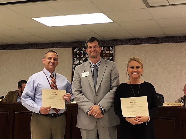 CCBOE recognizes student, staff achievements; approves large expenditures for technology and transportation W.C. Mann