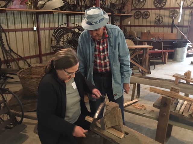 Peinhardt Homesteaders group offers class in traditional woodworking W.C. Mann