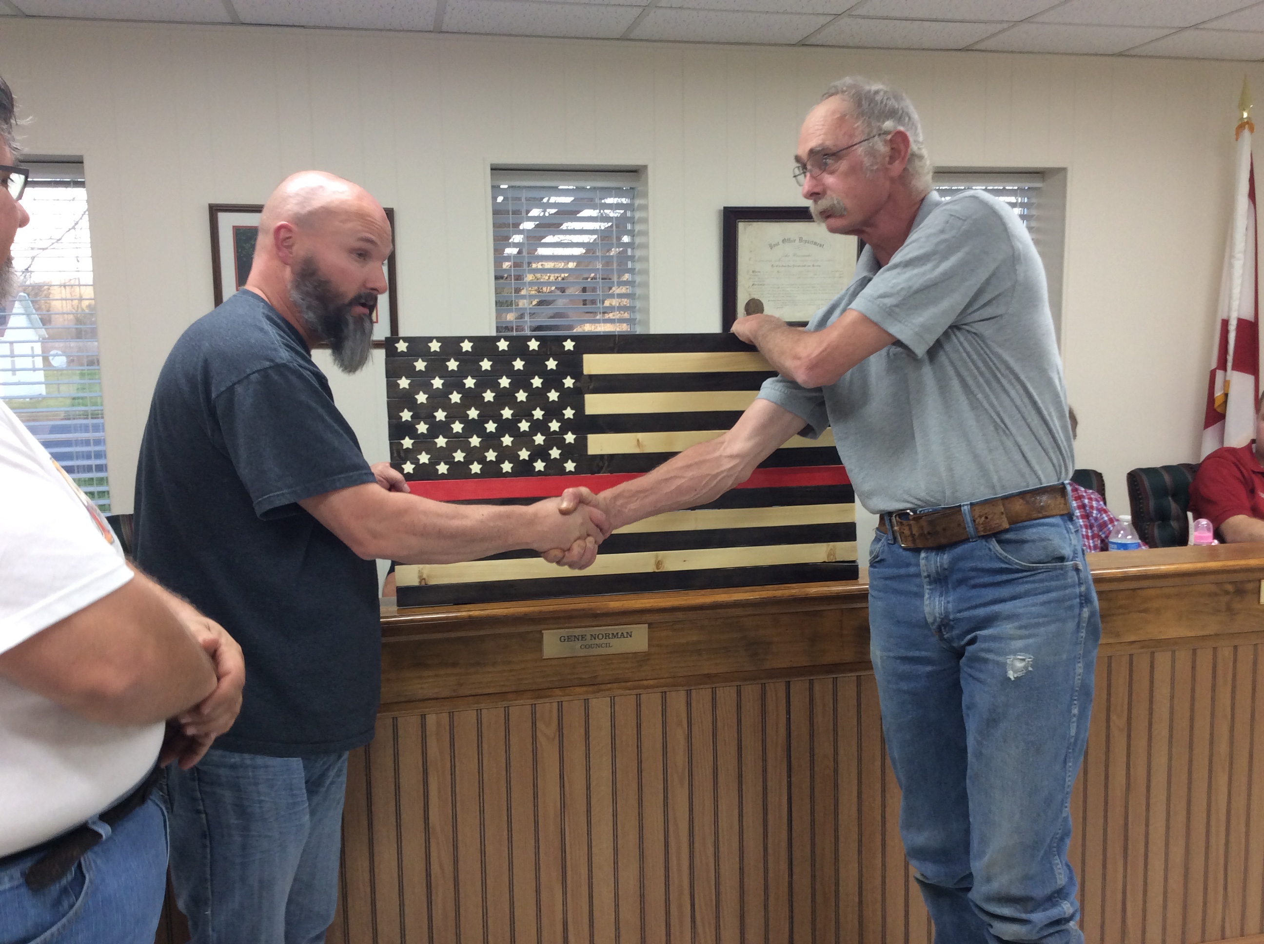 Garden City council welcomes First Source for Women, honors fire department Heather Mann