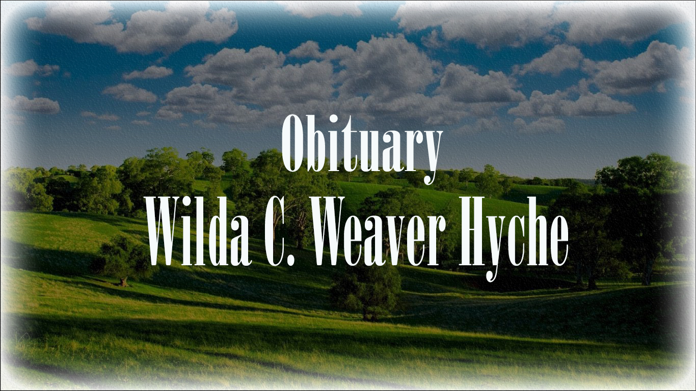 Obituary: Wilda C. Weaver Hyche wilda_c._weaver_hyche_.jpg