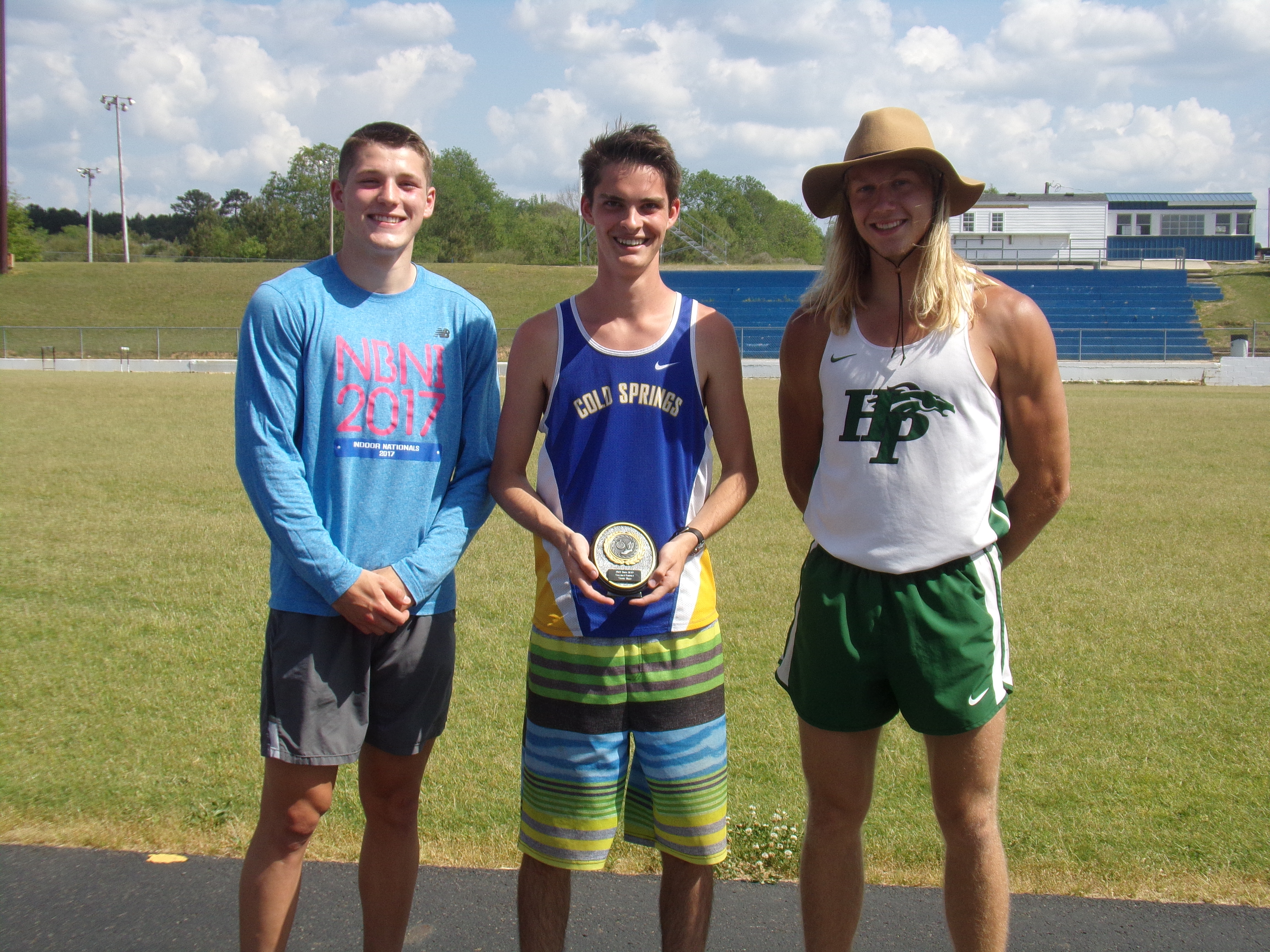 Boys’ results: Cullman Co. track & field meet Johnny Thornton