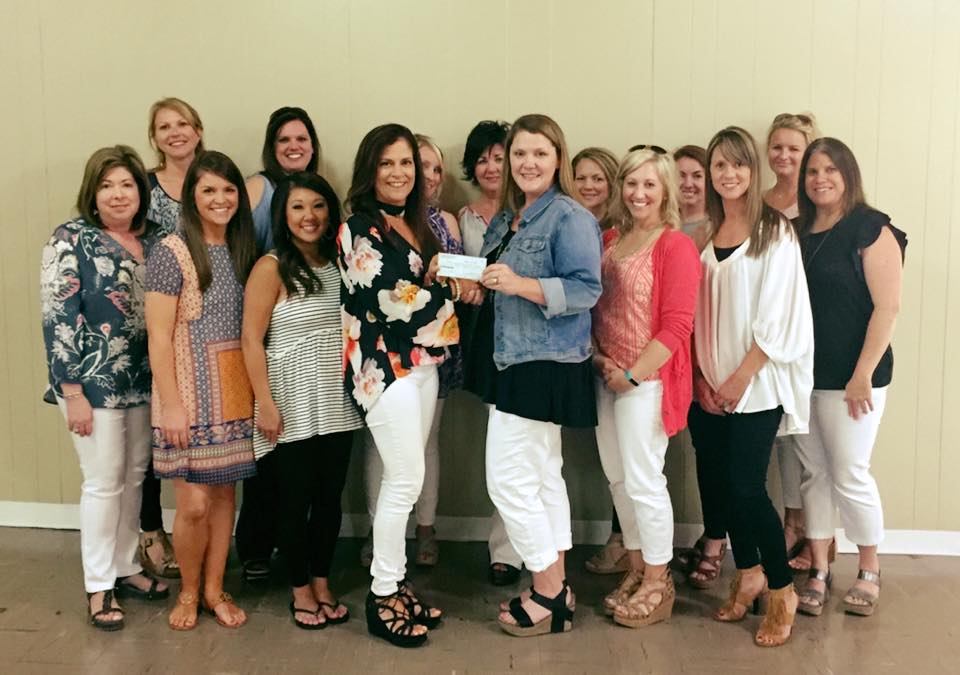 Second Century League presents donations to DHR and The Link Georgia Jones