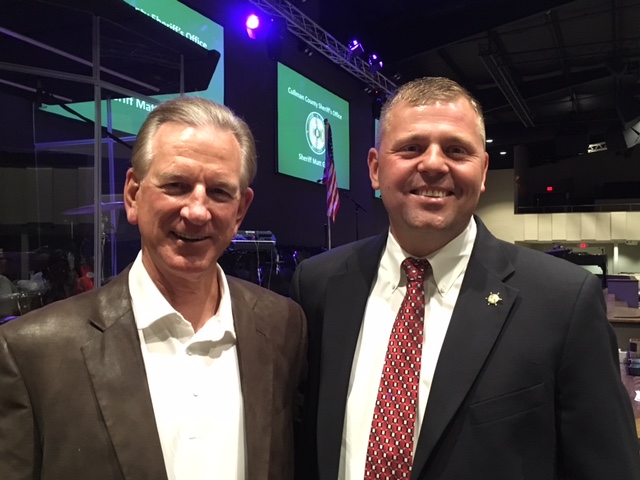 Tommy Tuberville addresses graduates of Sheriff’s Citizens’ Academy W.C. Mann