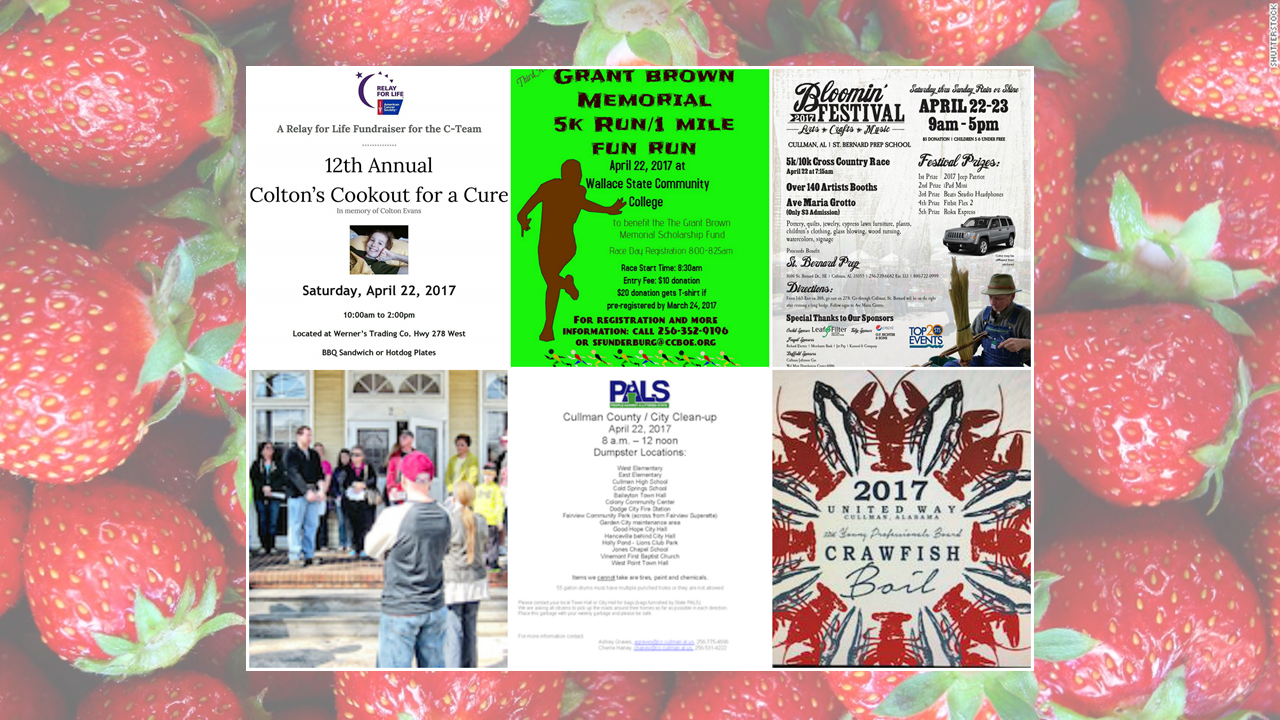 Saturday event guide: April 22 slide1.png