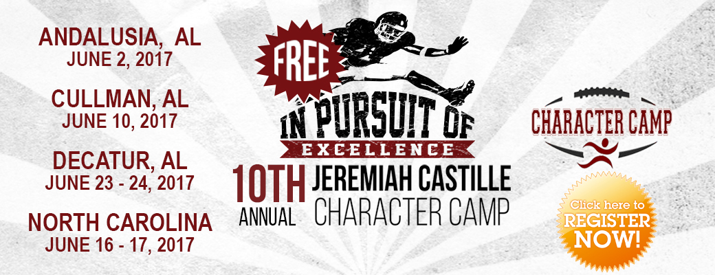 10th annual Jeremiah Castille Character Camp set for June 10 2017charactercamp.jpg