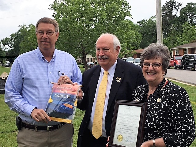 Lions Club International President visits Cullman, cuts ribbon on renovated Stiefelmeyer Park W.C. Mann