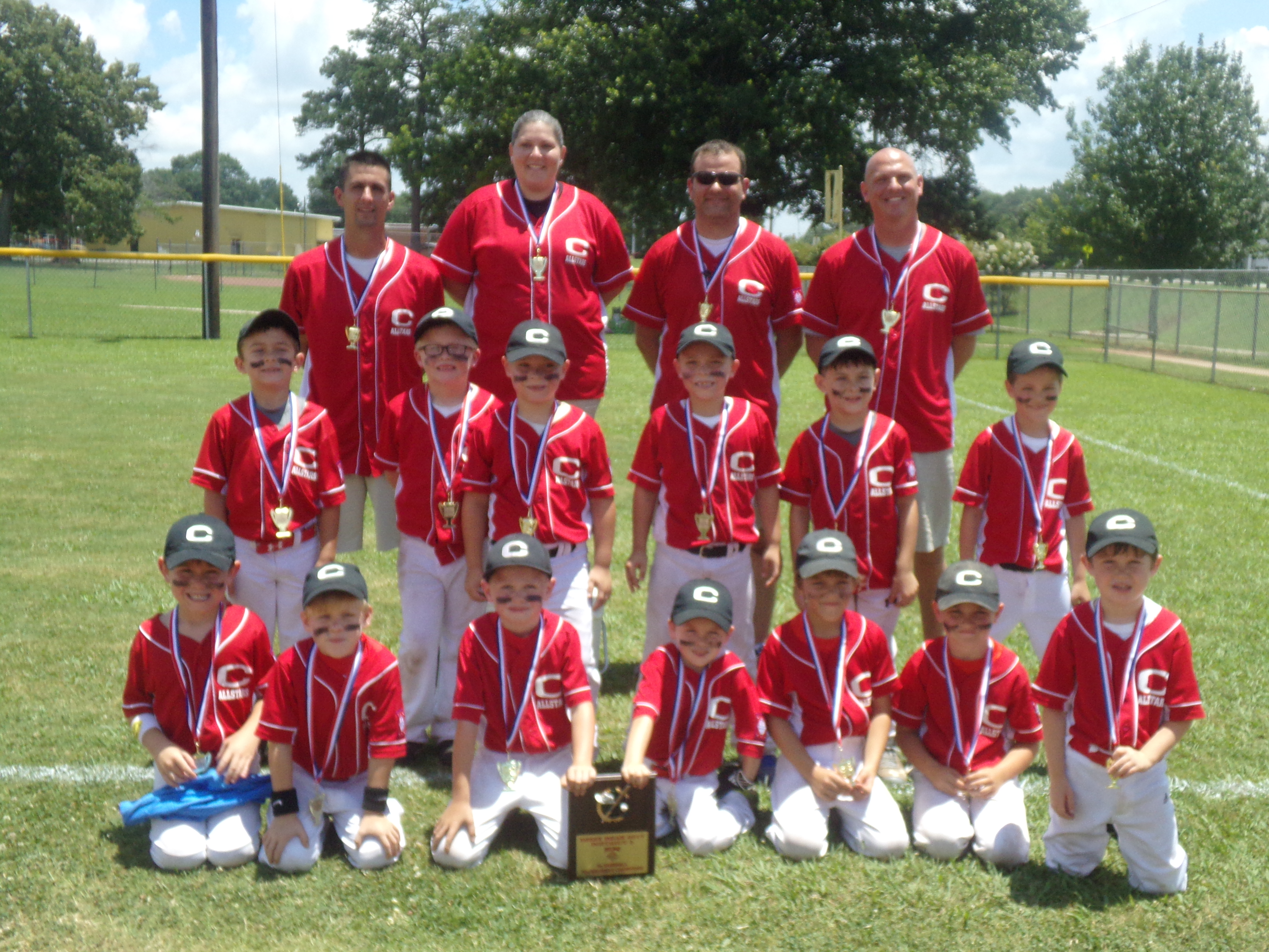 Cullman Red wins Dizzy Dean 6U district title