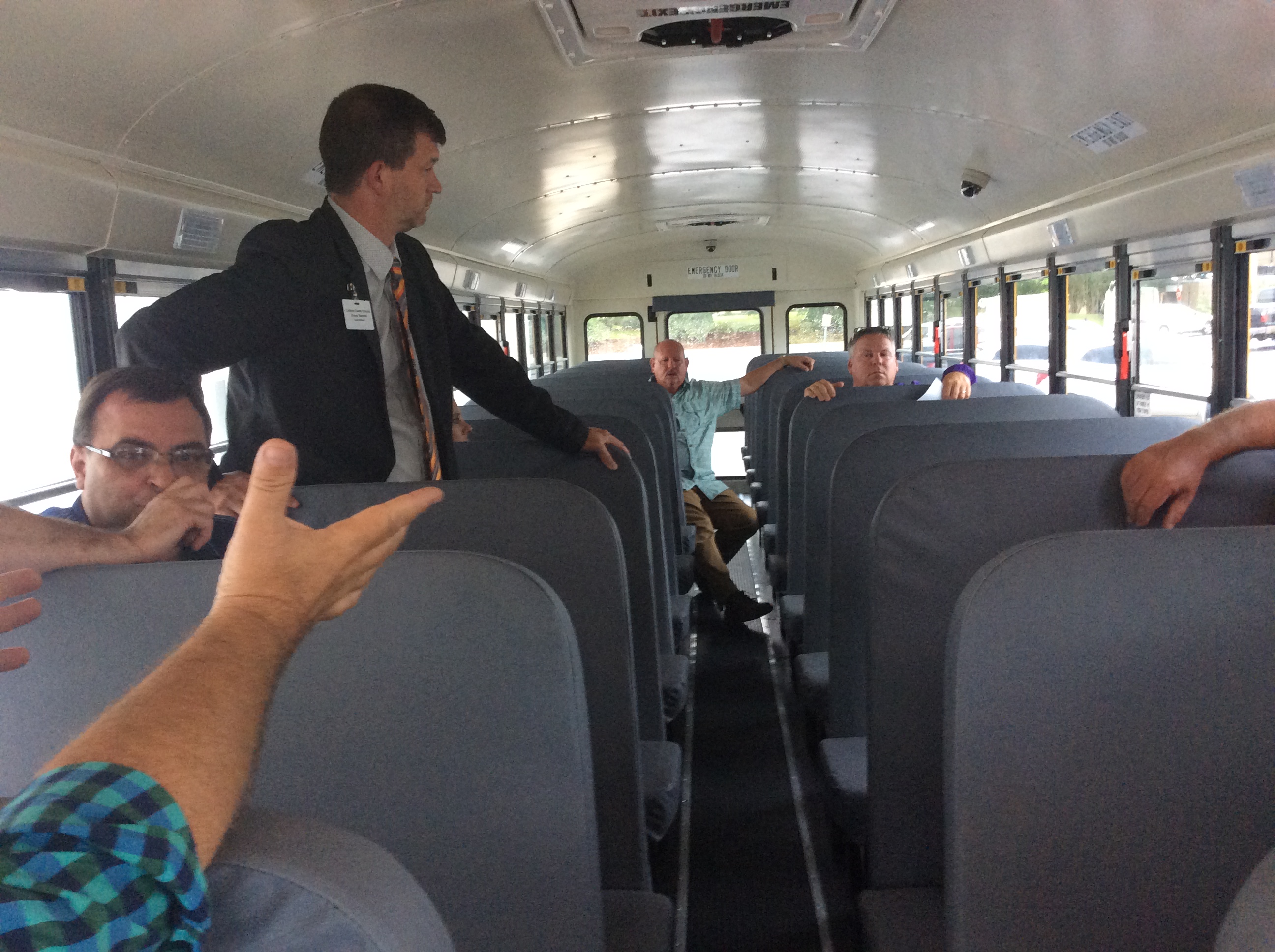 County school board rolls out new buses, announces new principals