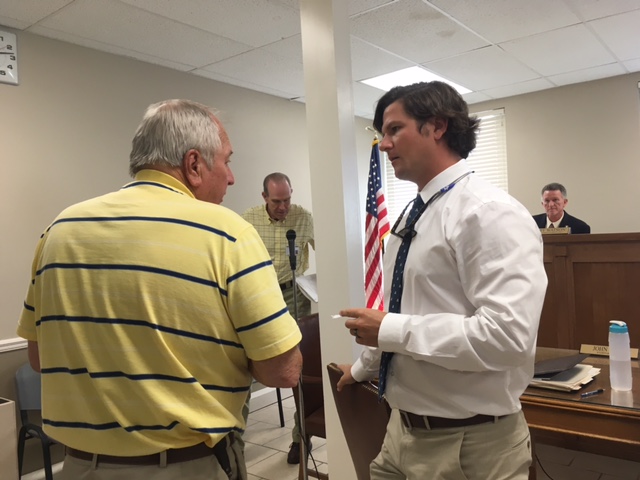 County Commission questioned by accident victim’s spouse about conditions on County Road 222