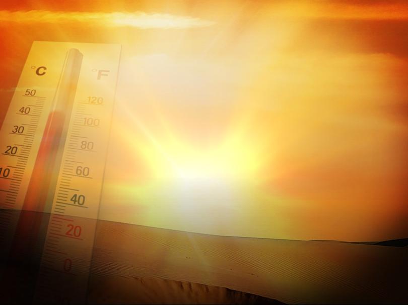 Heat advisory in effect from noon to 7 p.m. today