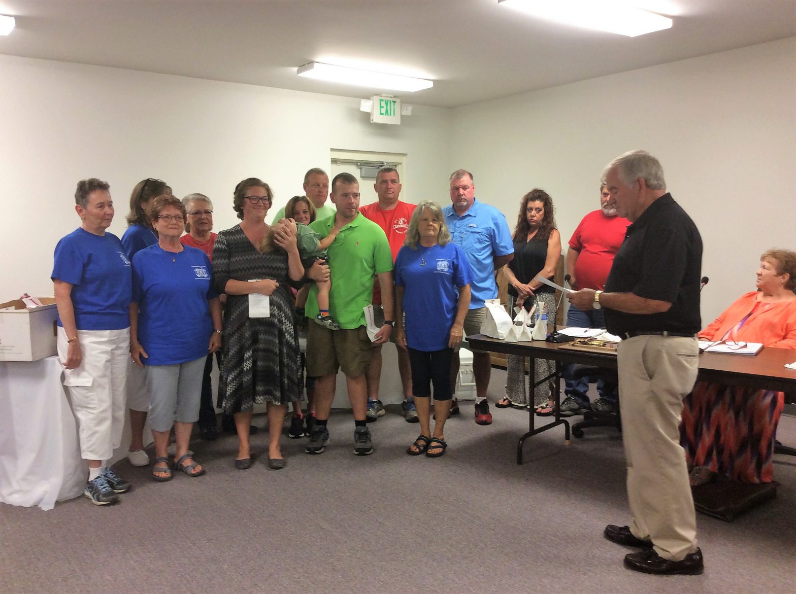Holly Pond council honors fire department for 50 years of service The
