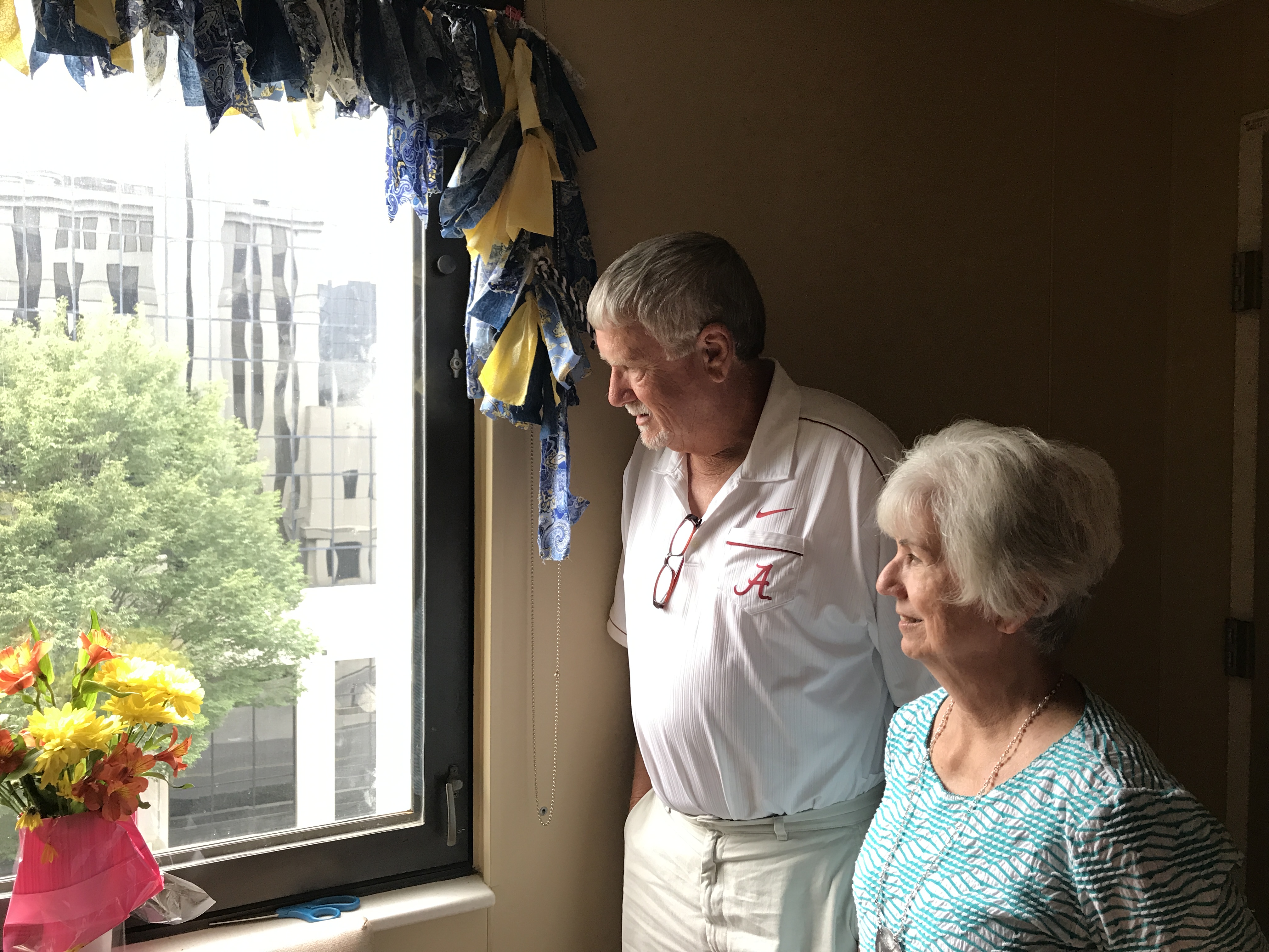North Alabama couple waits for news from Houston