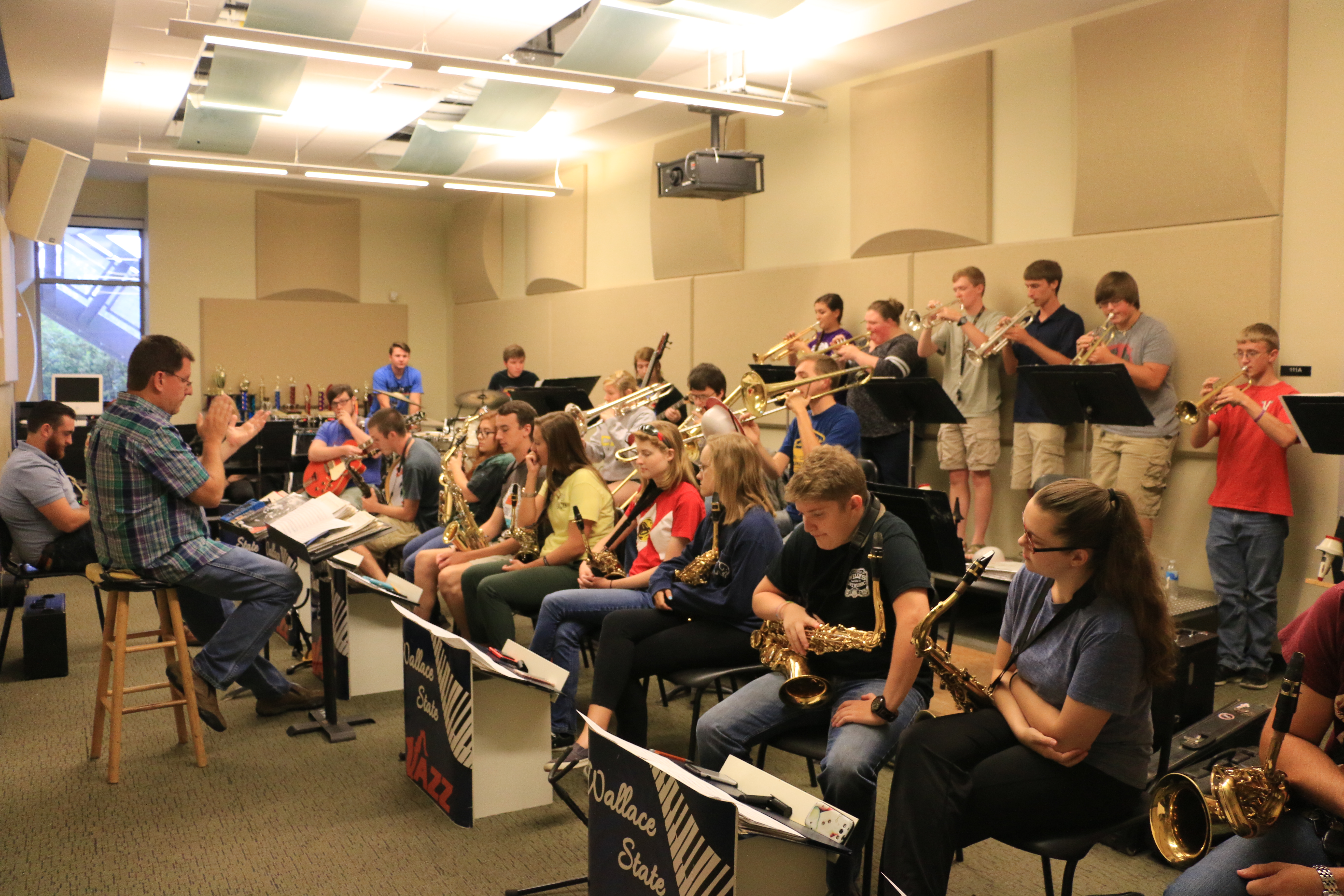 Jazz Band Camp introduces students to jazz music