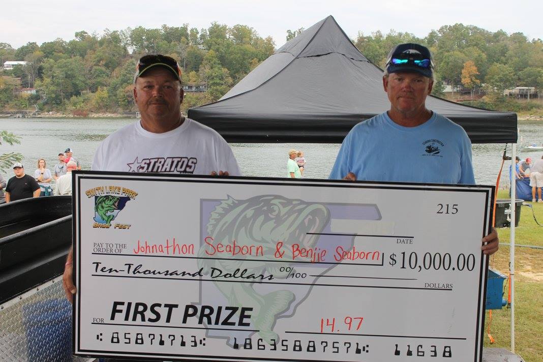 4th annual Smith Lake Park Bass Fest pays out $10K top prize