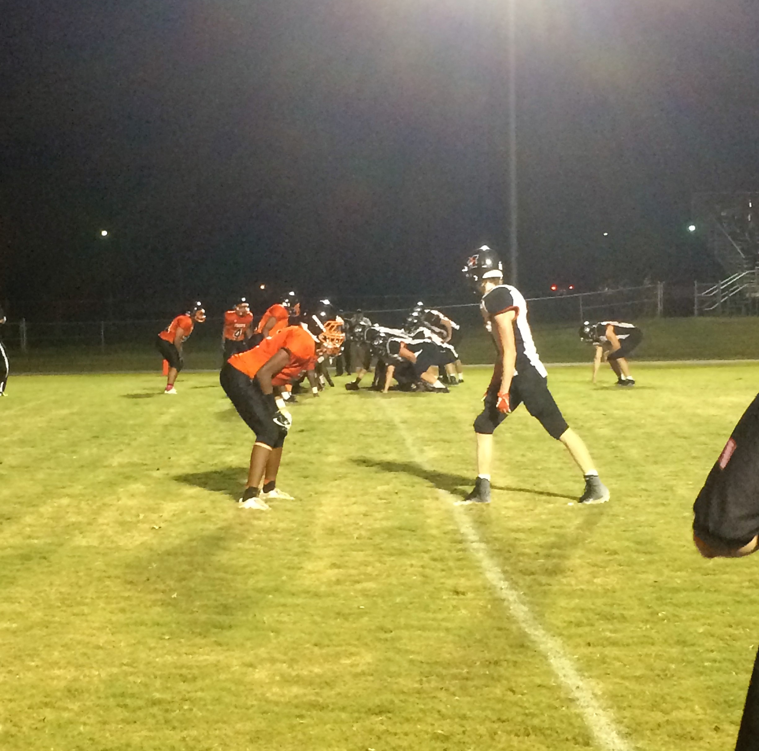 Abercrombie’s 5 TDs drive Meek’s 43-28 win over R.A. Hubbard