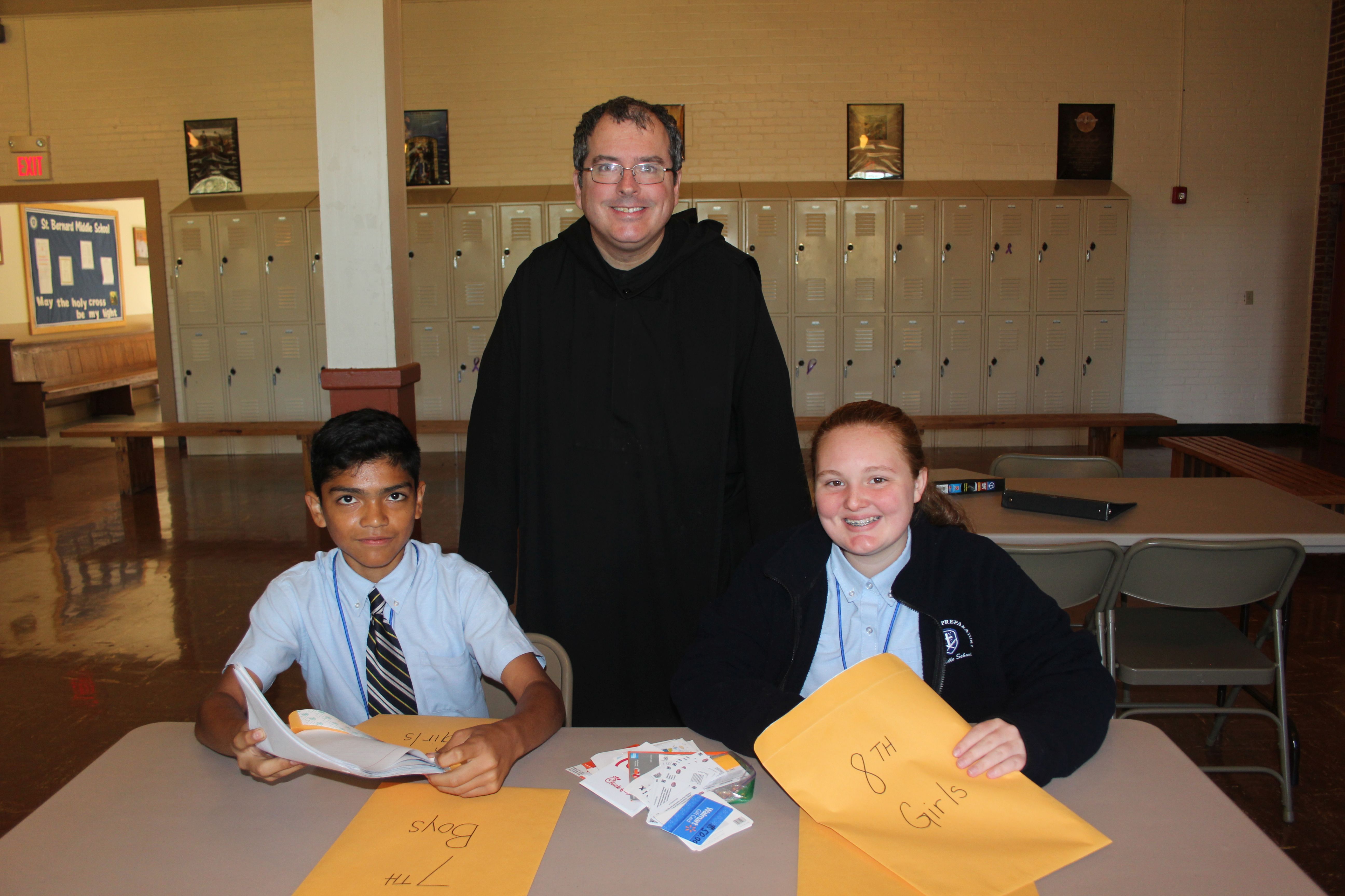 Saint Bernard Middle School students aid Hurricane Harvey victims