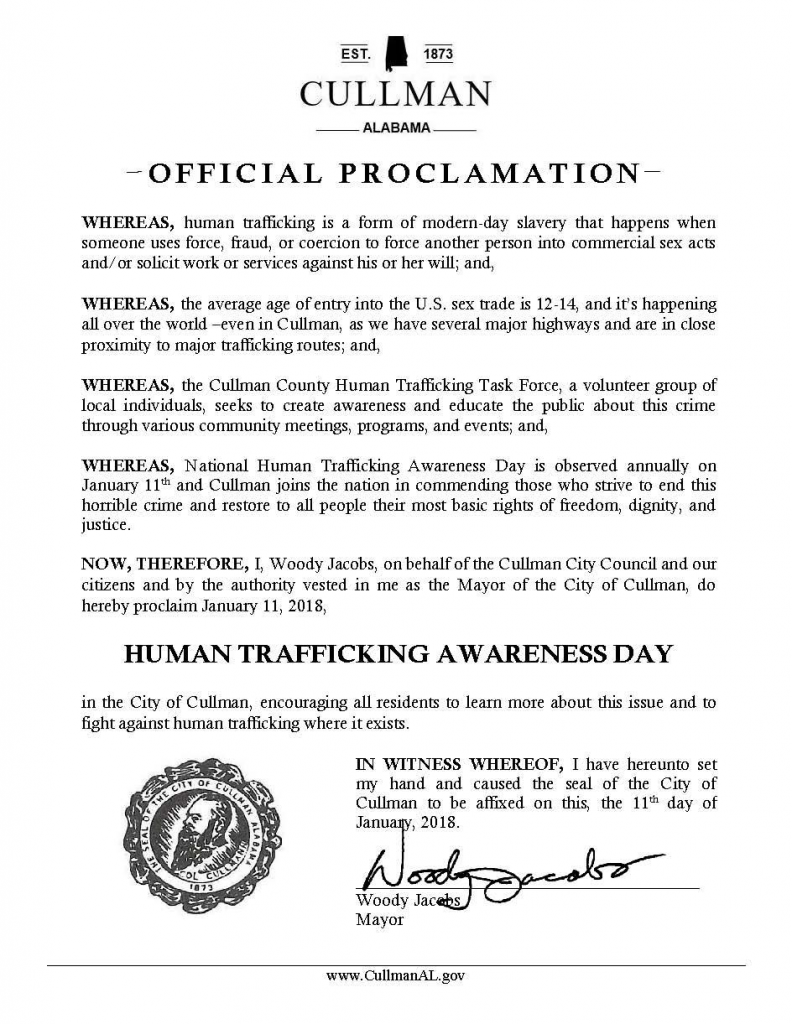 Photo courtesy City of Cullman