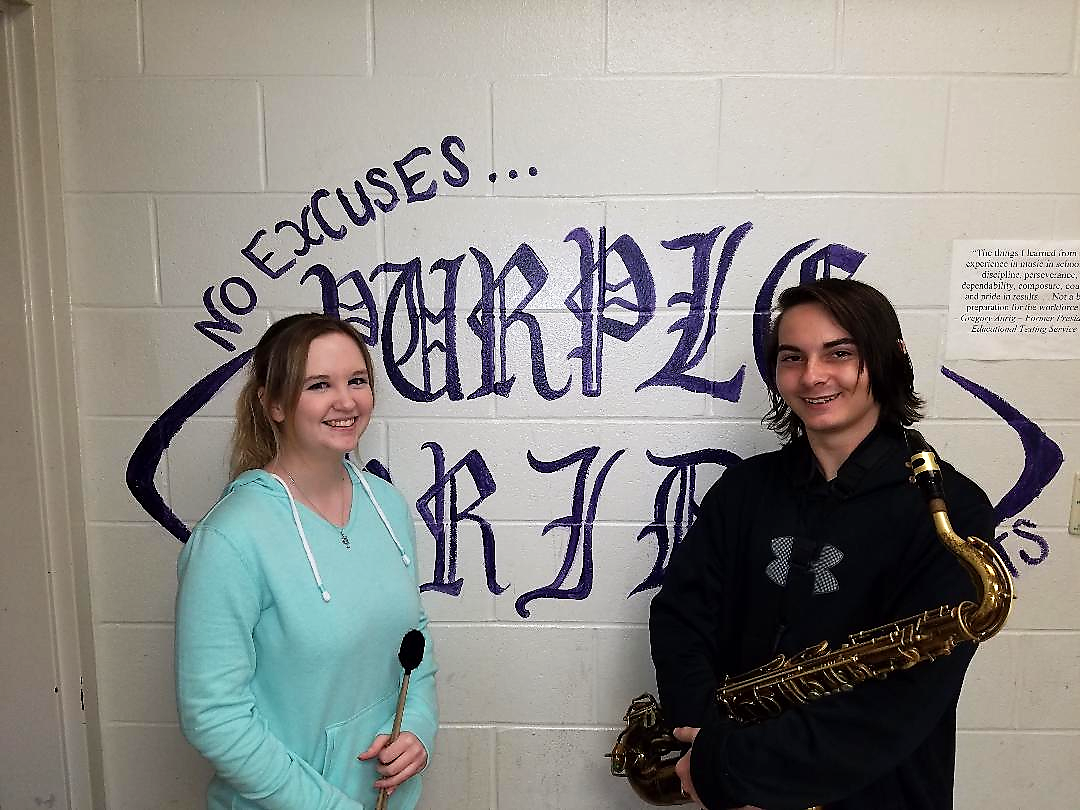 Area band students qualify for All State and District honor bands