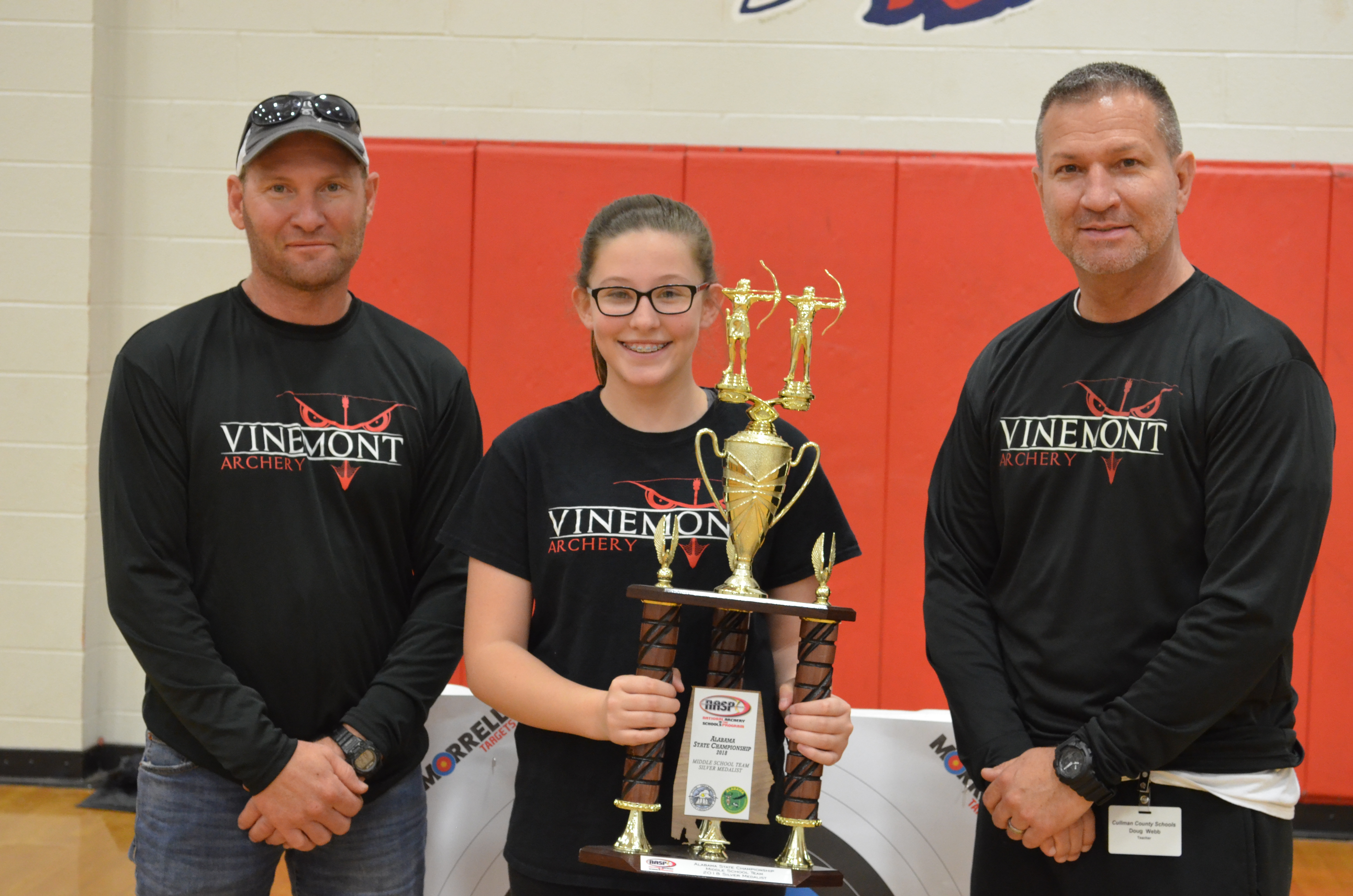 Phenom! Vinemont Middle School’s Mann finishes 1st out of 527 in state archery tournament