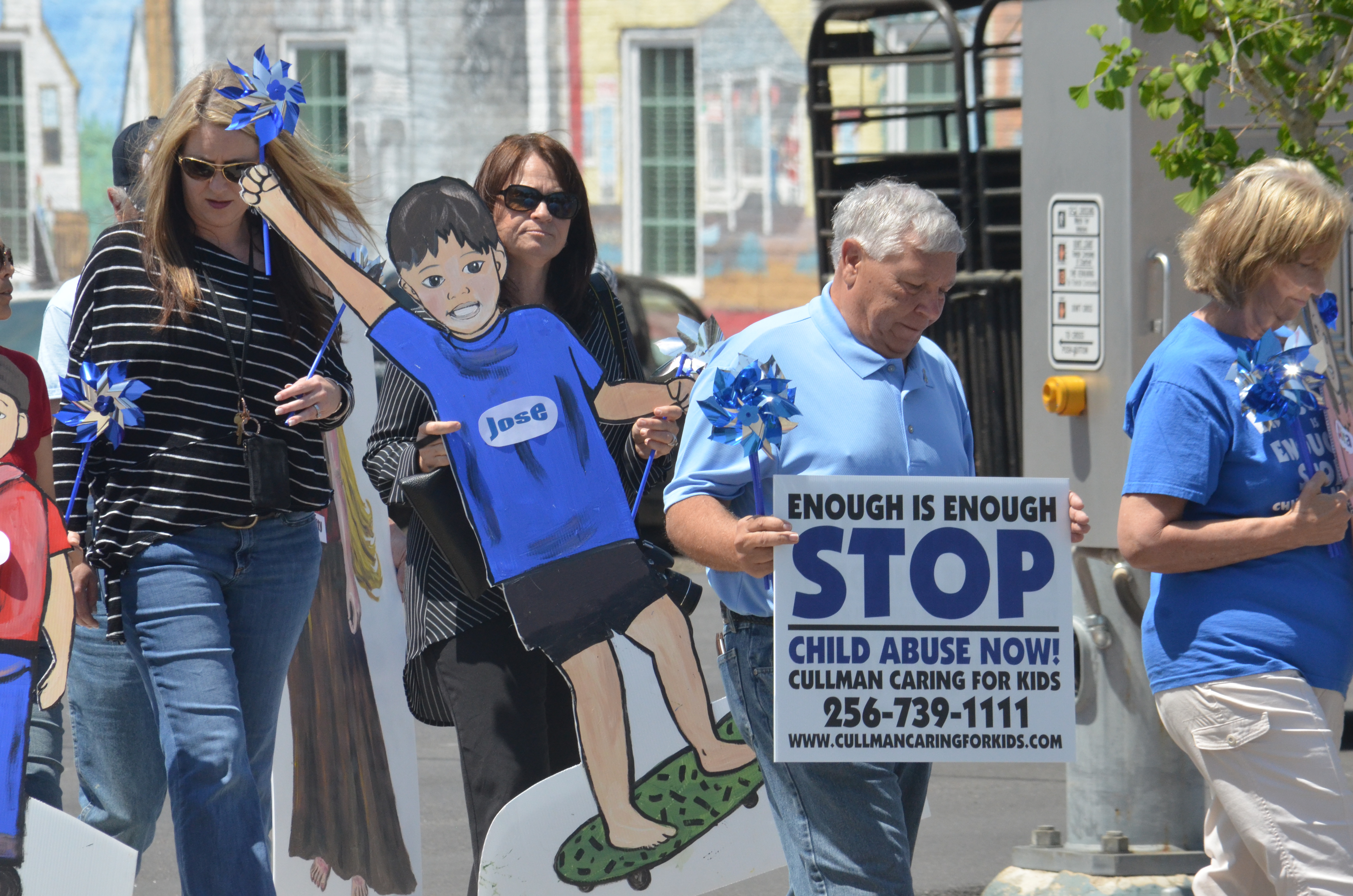 Community walks to remember children lost to child abuse