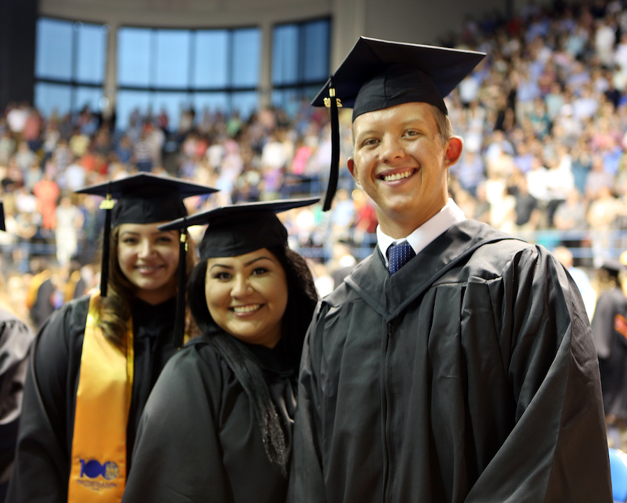 dental_assisting_graduates_trent_martin_of_gardendale_right_carmen_jimenez_of_oneonta_and_jacqueline_cantu_of_oxford.jpeg