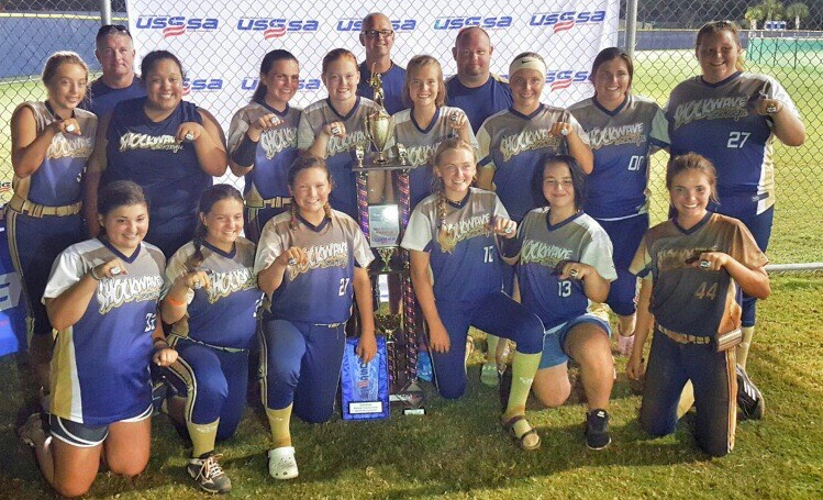 16U Shockwave softball team finishes 2nd at USSSA National Championship