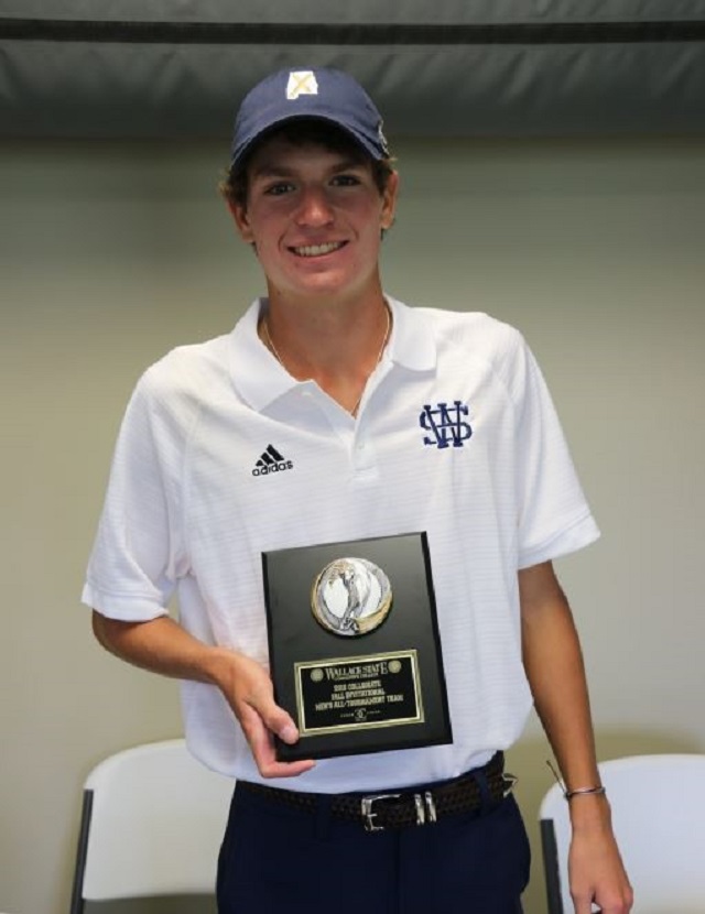 No. 9 Wallace State men’s golf finishes 3rd in WSCC Invitational; freshman Matt Smith earns All-Tournament honors 2_rev.jpg
