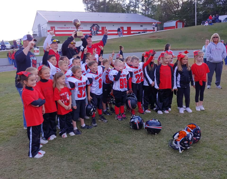 YOUTH FOOTBALL PLAYOFFS: Warriors, Outlaws, Cyclones clinch championship wins Sammy Confer for The Cullman Tribune