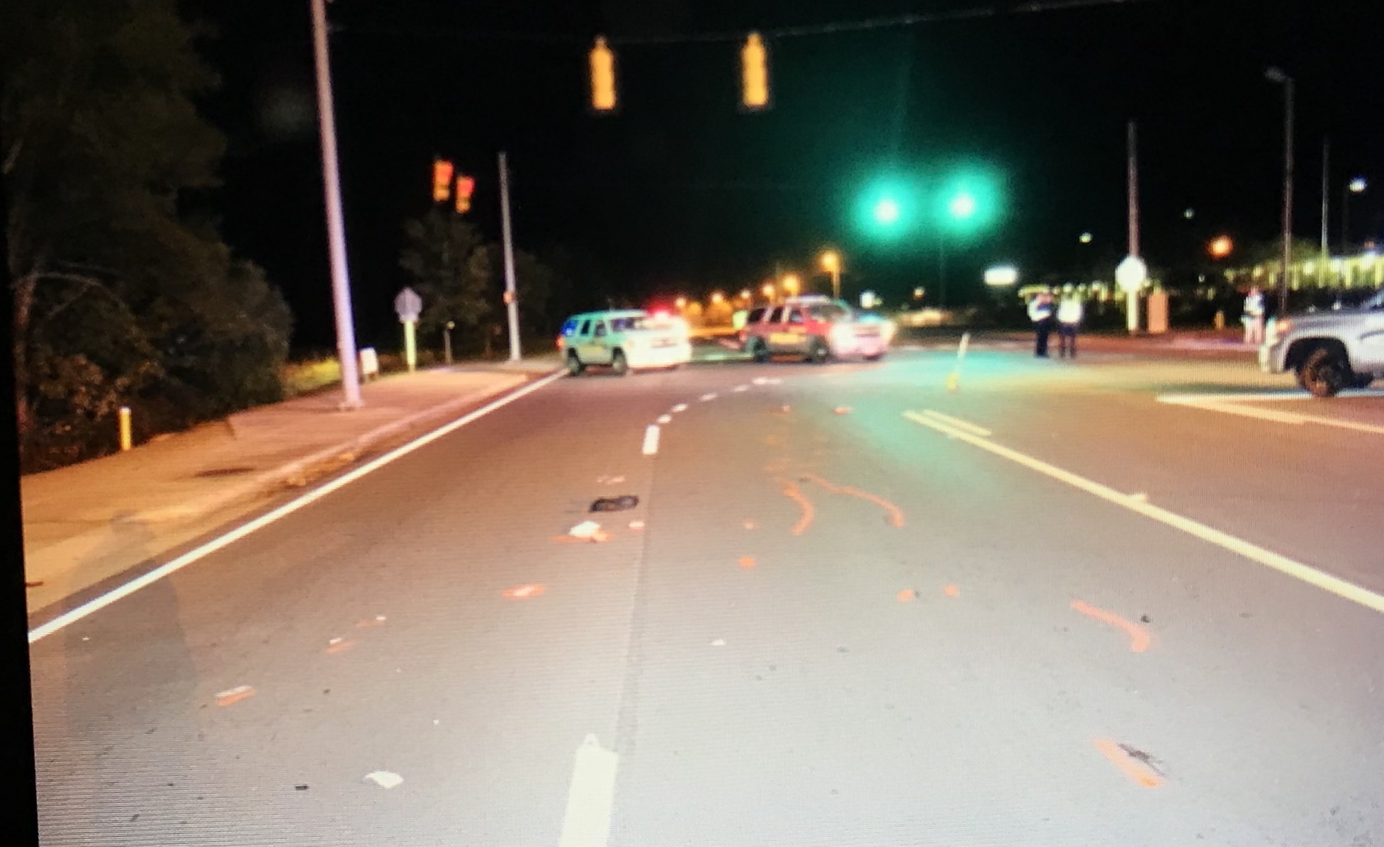 (Update) Pedestrian struck, killed by truck on U.S. 278 W by West Elementary Photo courtesy of Joey Duncan