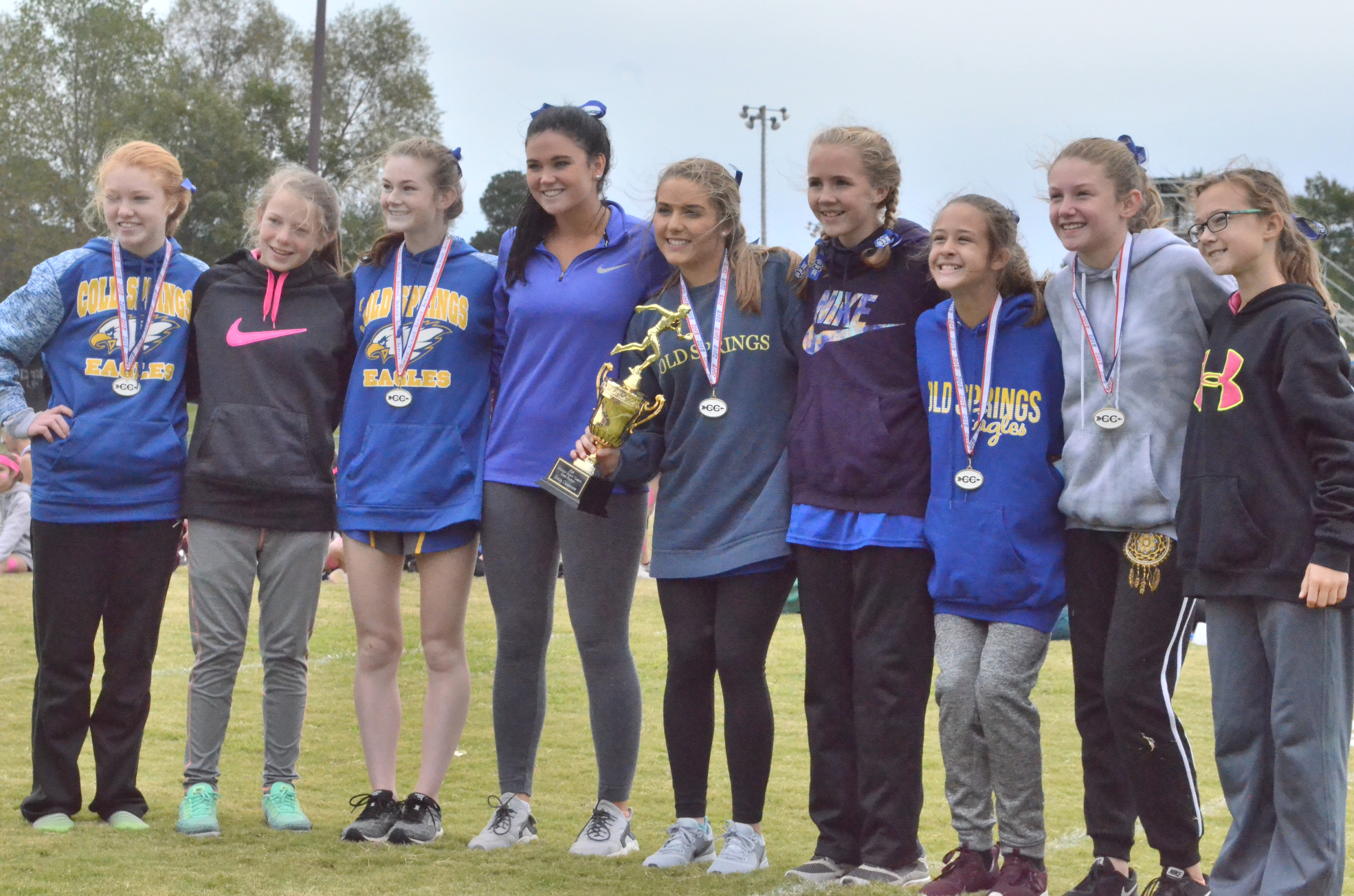 COUNTY CROSS COUNTRY CHAMPIONSHIP: Cold Springs sweeps county championship; Holly Pond’s Chambers, Hanceville’s Brown take individual titles Nick Griffin for The Cullman Tribune