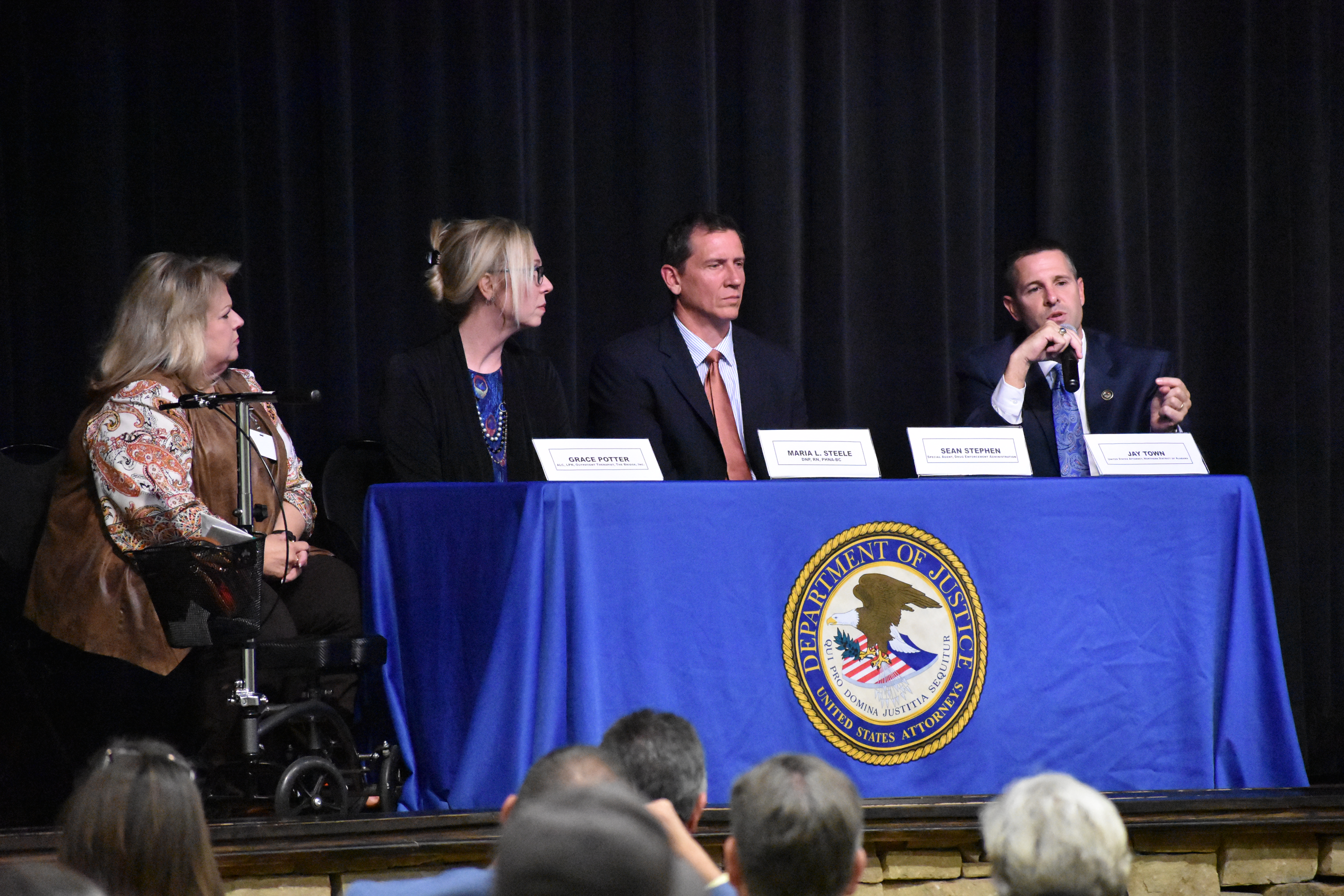 U.S. Attorney’s Office hosts 1st regional opioid prevention and awareness town hall meeting in Cullman W.C. Mann for The Cullman Tribune