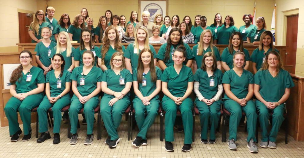 Wallace State’s Medical Assistant program recognized at Hanceville City Hall during MA Recognition Week wallace_states_medical_assistant_students.jpg