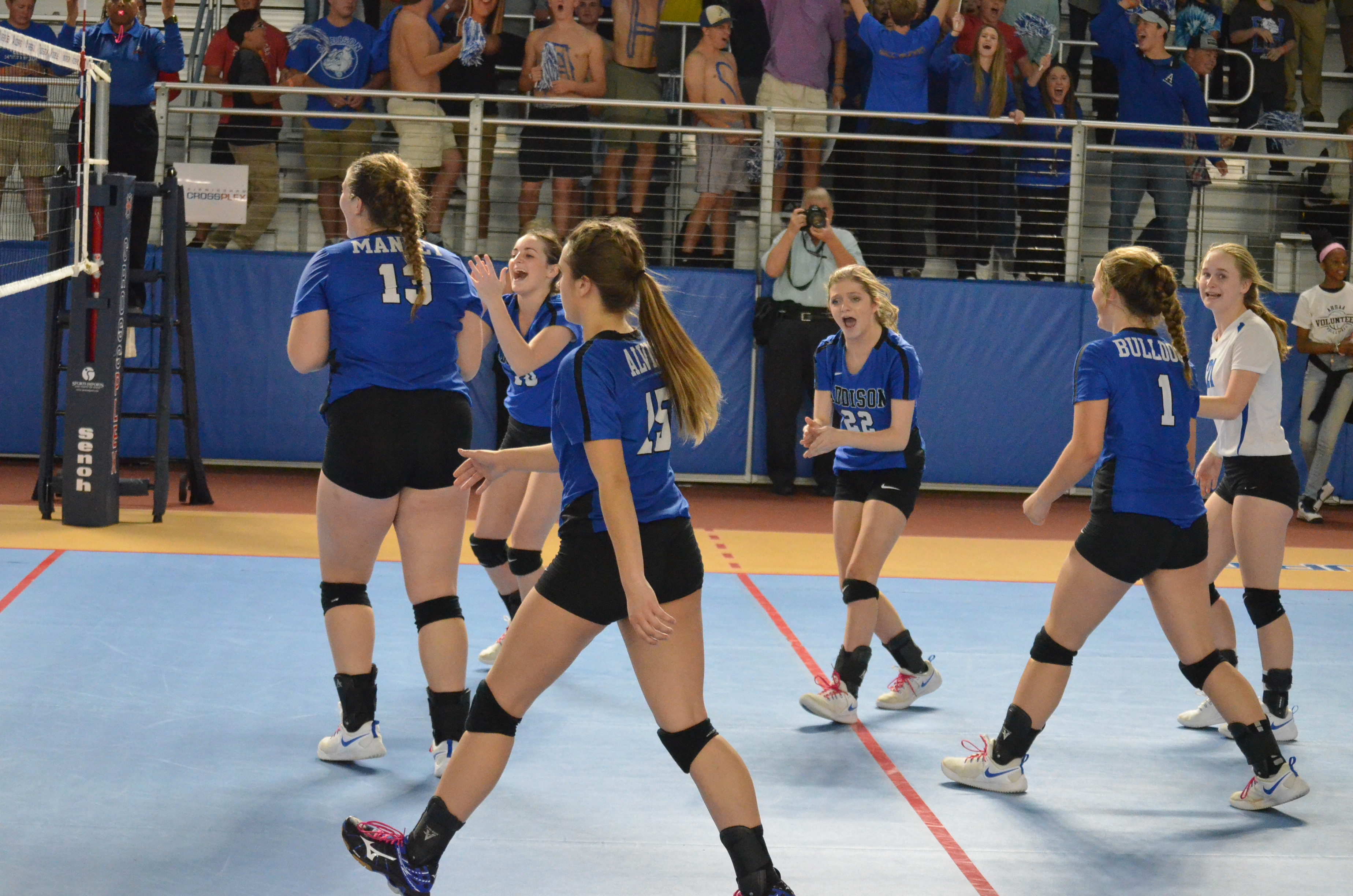 STATE VOLLEYBALL: Addison advances to state final match; Fairview, Meek eliminated