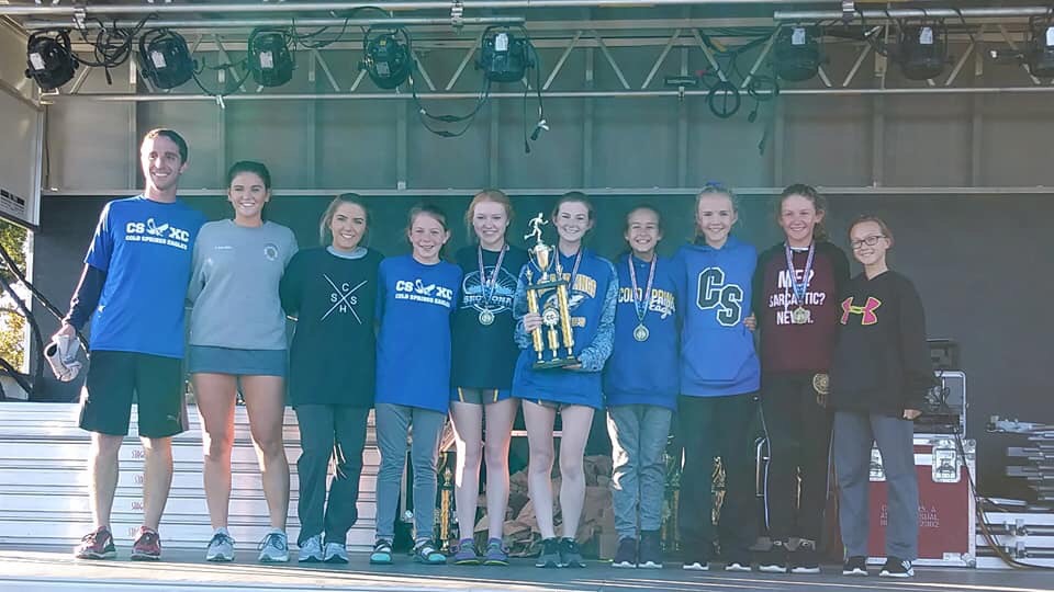 CROSS COUNTRY SECTIONALS: Lady Eagles, Bearcats, Saints, Lady Saints claim section titles img_9198.jpg