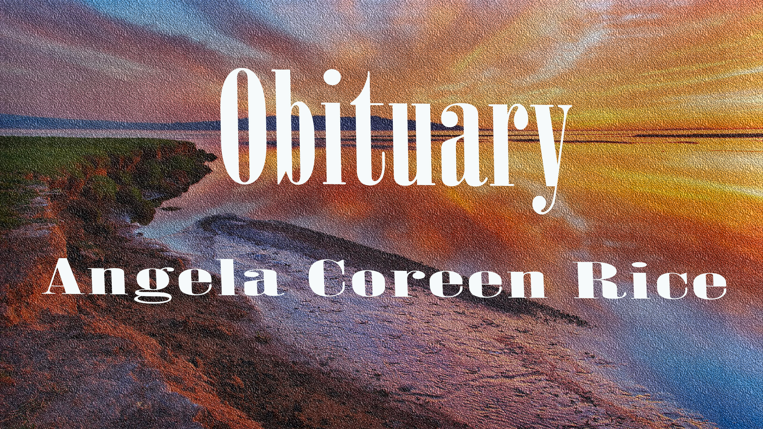 Obituary: Angela Coreen Rice angela_coreen_rice.jpg