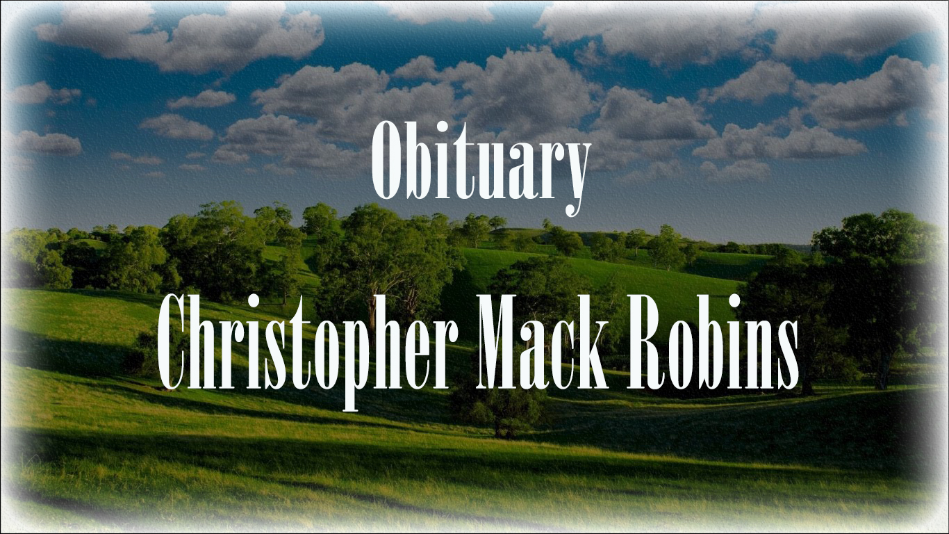 Obituary: Christopher Mack Robins christopher_mack_robins.jpg