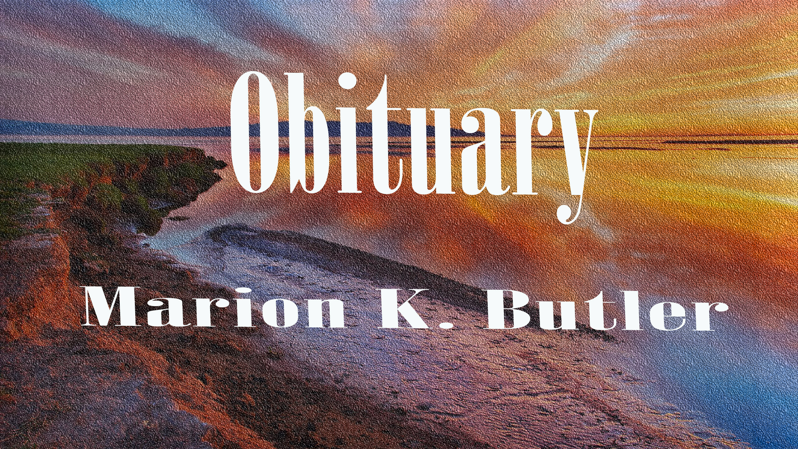 Obituary: Marion K. Butler marion_k._butler.jpg