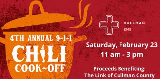 4th Annual Cullman EMS 911 Chili Cook-Off-Saturday, Feb. 23 at Desperation Church 51392635_943712369158543_7755115781427298304_o.jpg