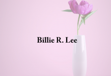 Obituary: Billie R. Lee billie_r._lee.png