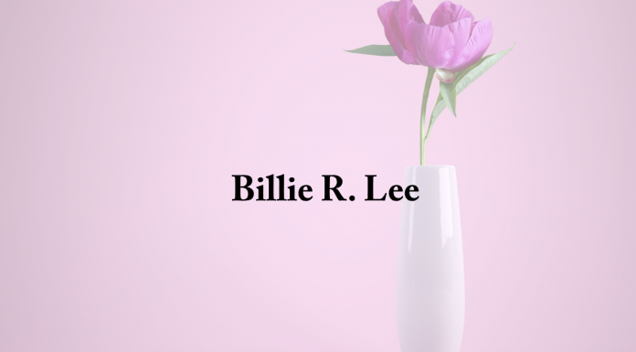 Obituary: Billie R. Lee billie_r._lee.png