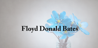 Obituary: Floyd Donald Bates
